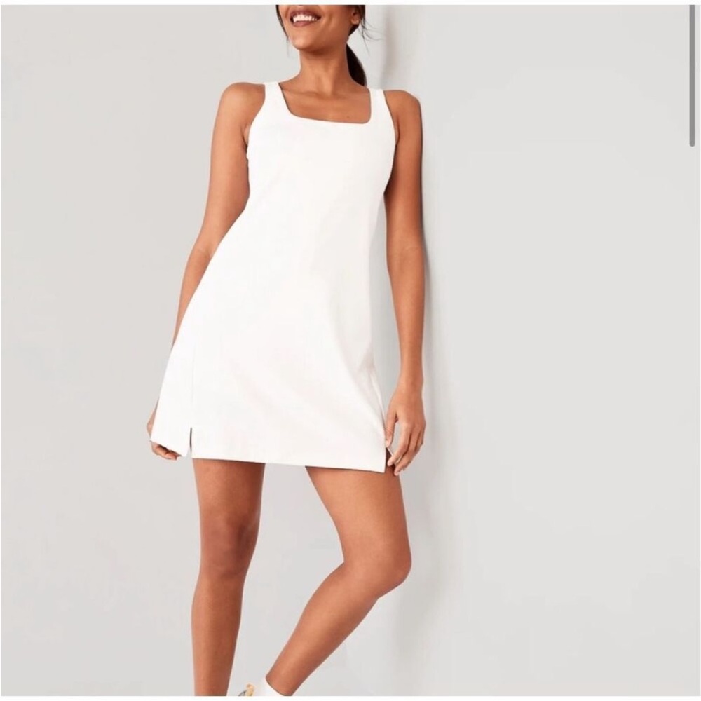 White Powersoft sport dress